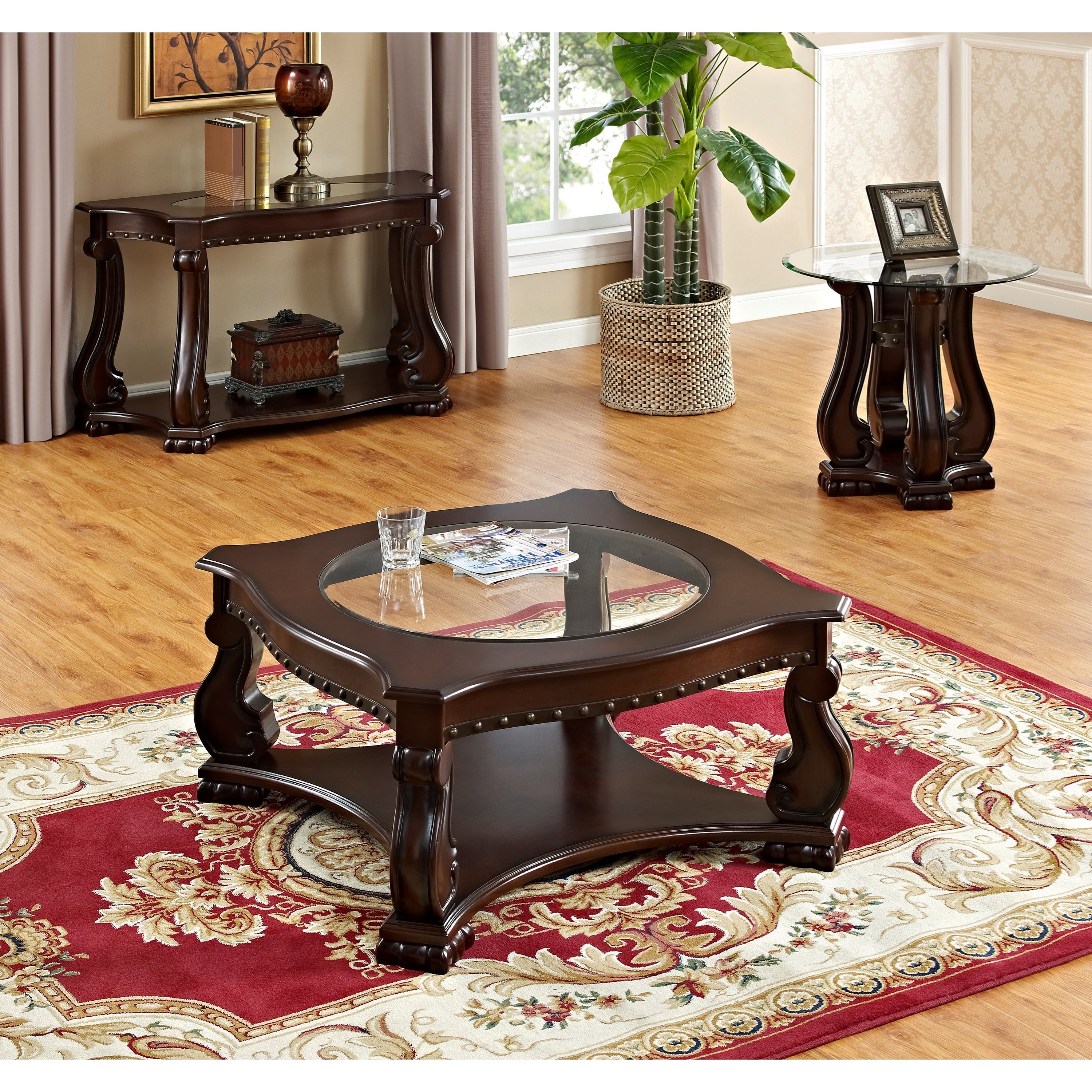 Traditional sales cocktail tables